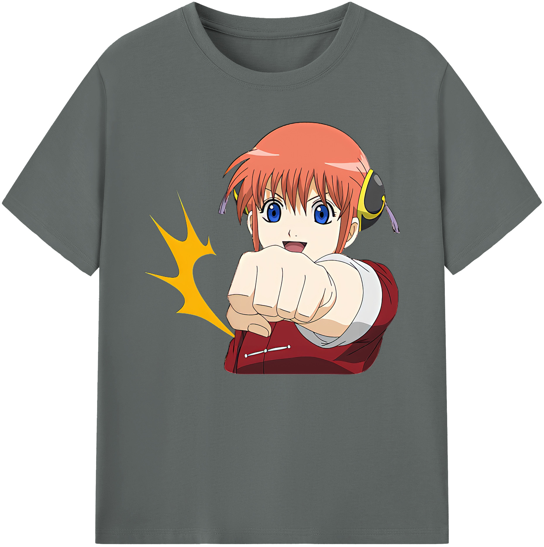 （画像用） ぎんたま 坂田銀時（さかたぎんとき） 神楽 志村新八（しむら しんぱち） GINTAMA Sakata Gintoki Kagura Shimura Shinpachi 綿100％ メンズ半袖Tシャツ｜肌触りやわらか＆通気性